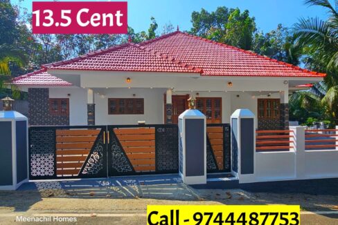 House for Sale Near Pala Town | 4 BHK, 13.5 Cents Land